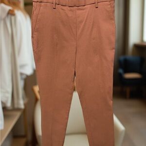 Jules & Leopold Textured Brown Pants